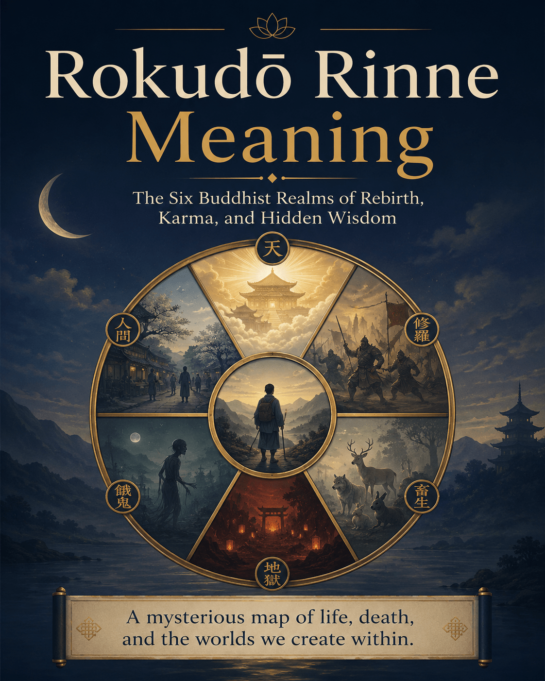 Rokudō Rinne Meaning: The Six Buddhist Realms of Rebirth, Karma, and Hidden Wisdom
