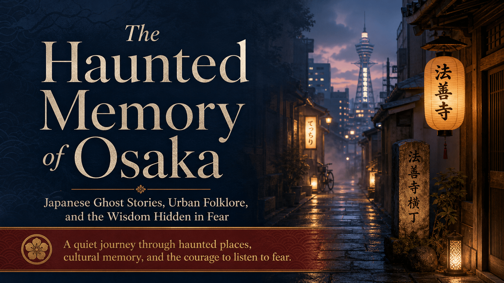 The Haunted Memory of Osaka A Japanese Ghost Story About Fear, Fire, and Wisdom
