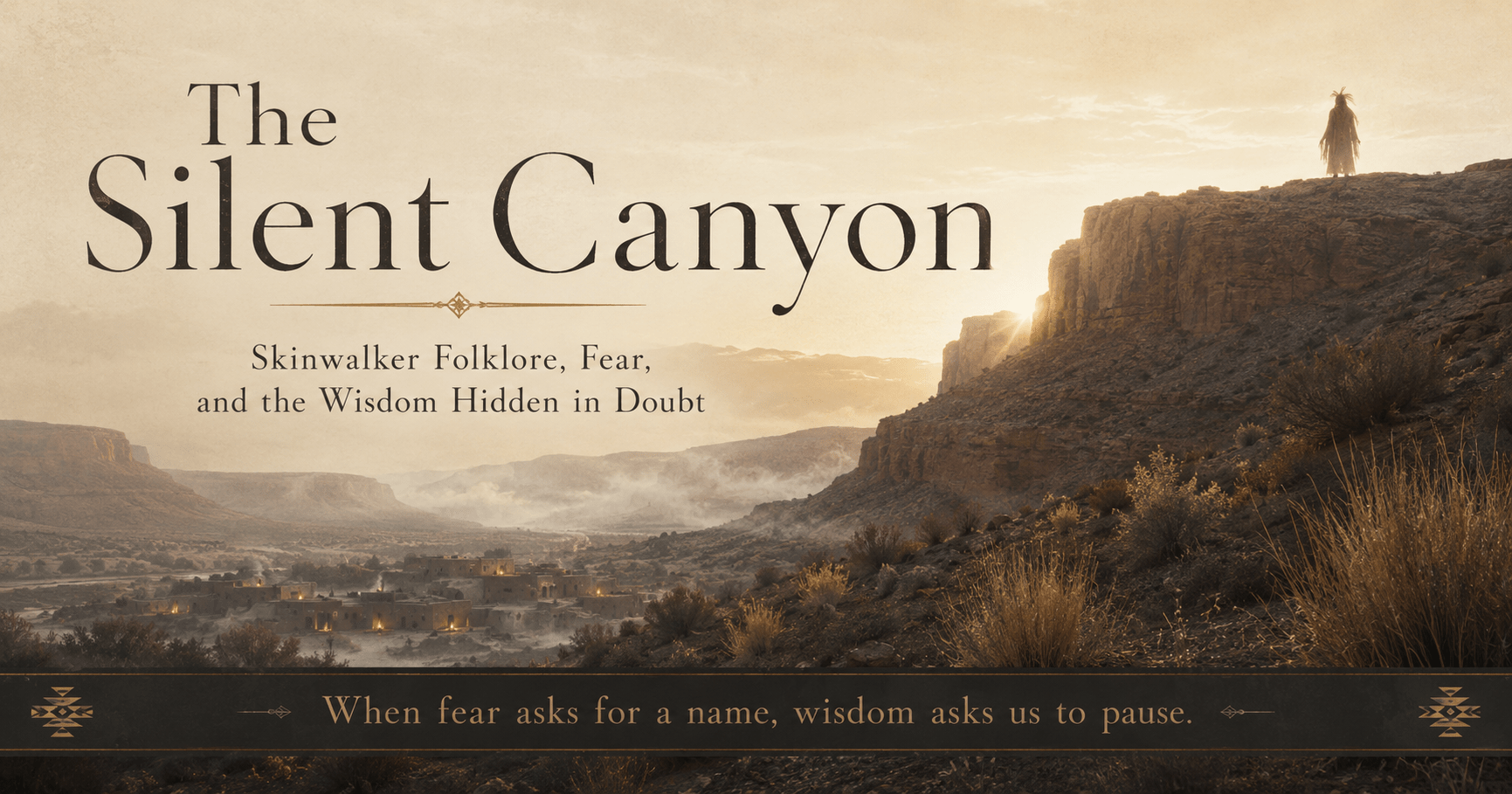 The Silent Canyon: Skinwalker Folklore Meaning, Fear, and the Wisdom Hidden in Doubt