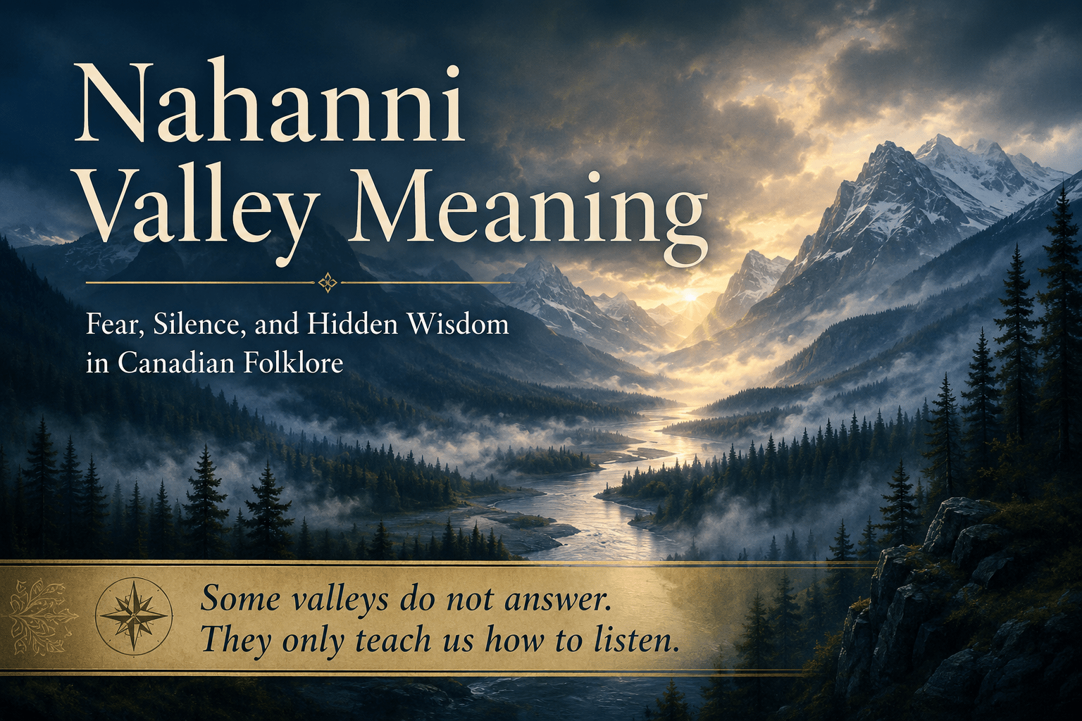 Nahanni Valley Meaning: Canada’s Mysterious Folklore of Fear, Silence, and Hidden Wisdom